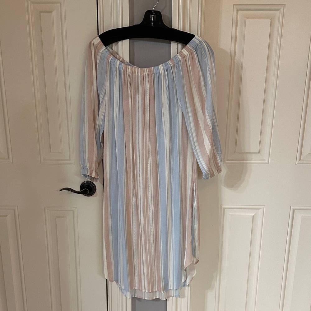 Ag Adriano Goldschmied Pastel Striped Dress